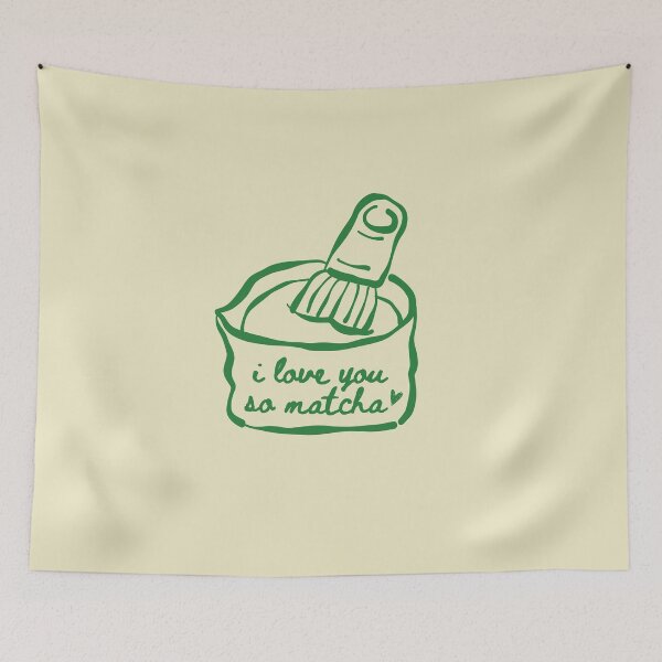 Item preview, I Love You So Matcha | Iced Drink | Latte designed and sold by The Turquoise Brush.