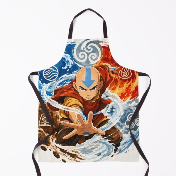 Item preview, Avatar Airbender Four Elements Mastery Art designed and sold by FlorynShop.
