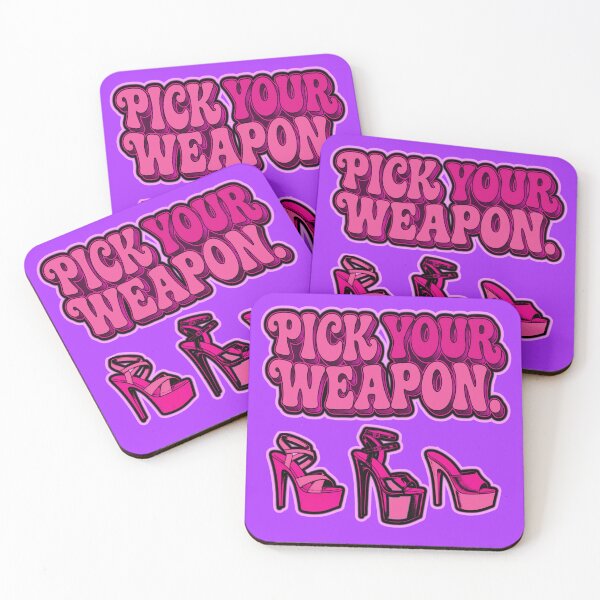 Item preview, Pick Your Weapon / Sexy Platform Heels designed and sold by weirdove.