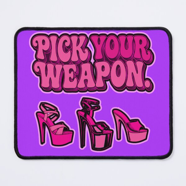 Item preview, Pick Your Weapon / Sexy Platform Heels designed and sold by weirdove.
