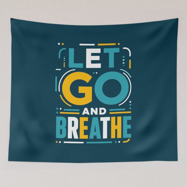 Item preview, Let Go And Breathe designed and sold by rejowan-arts.