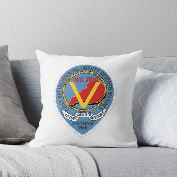 Item preview, 1st Battalion 27th Marines "Vietnam 1968" Patch designed and sold by CharlieDesings.