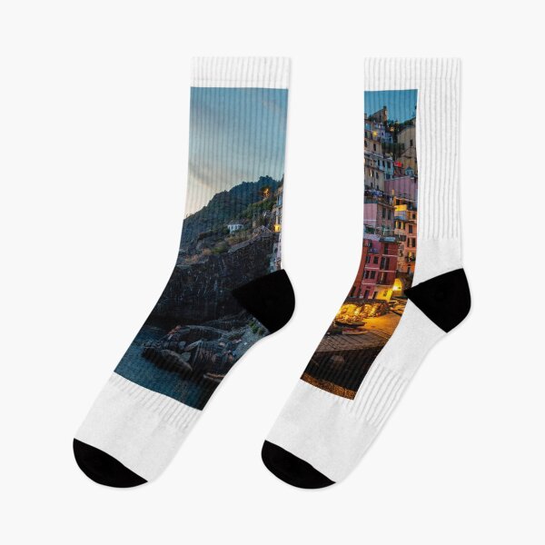 Item preview, Sunset in Riomaggiore designed and sold by LubosPphoto.