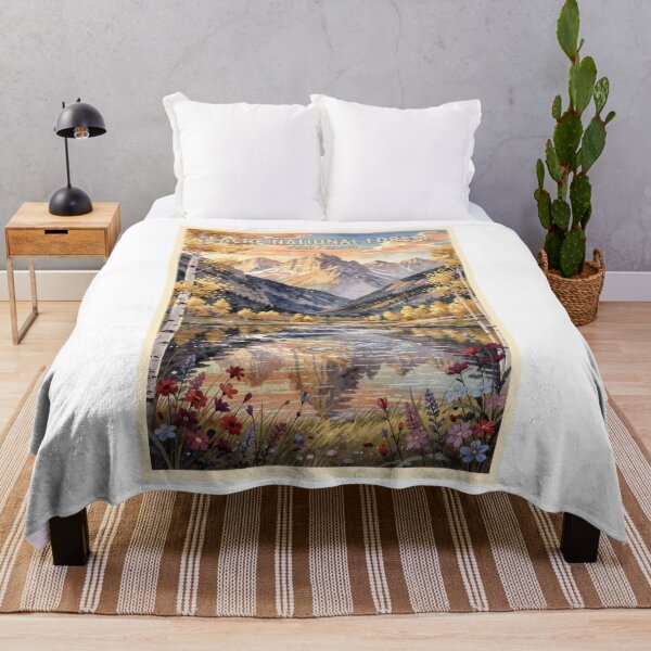 Item preview, Cache National Forest Utah Idaho Vintage Watercolor Travel designed and sold by Teelogic.