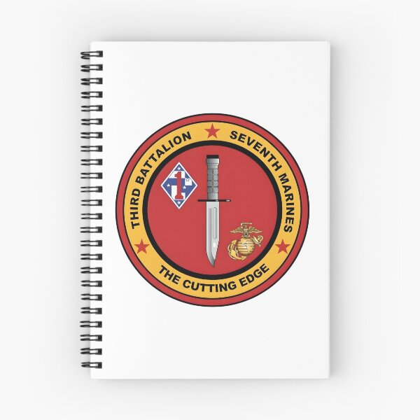 Item preview, 3rd Battalion 7th Marines "The Cutting Edge" Patch designed and sold by CharlieDesings.