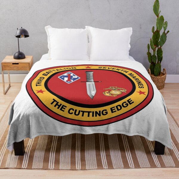 Item preview, 3rd Battalion 7th Marines "The Cutting Edge" Patch designed and sold by CharlieDesings.