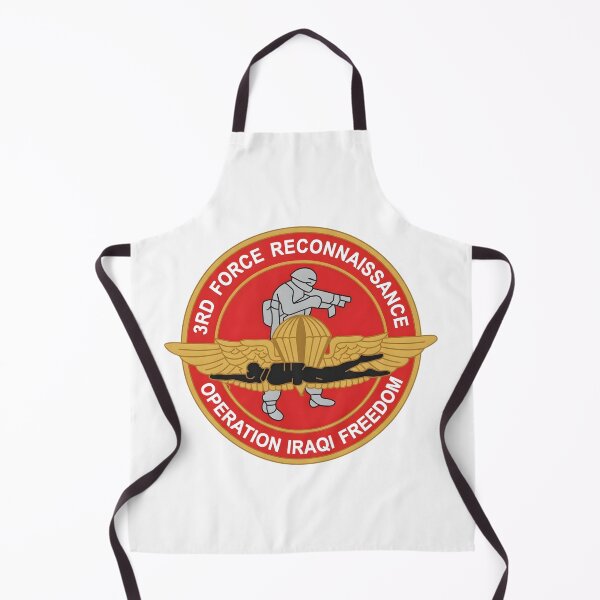 Item preview, 3rd Force Reconnaissance Company "Operation Iraqi Freedom" Patch designed and sold by CharlieDesings.