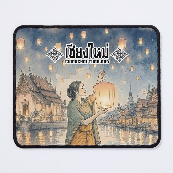 Item preview, Floating prayers and lanterns in Chiang Mai Yi Peng designed and sold by Vanich-Panich.