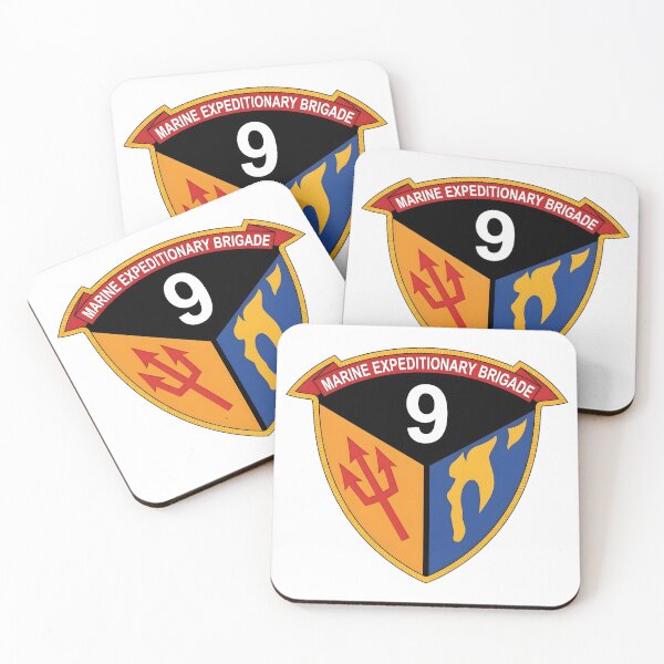 Item preview, 9th Marine Expeditionary Brigade Patch designed and sold by CharlieDesings.