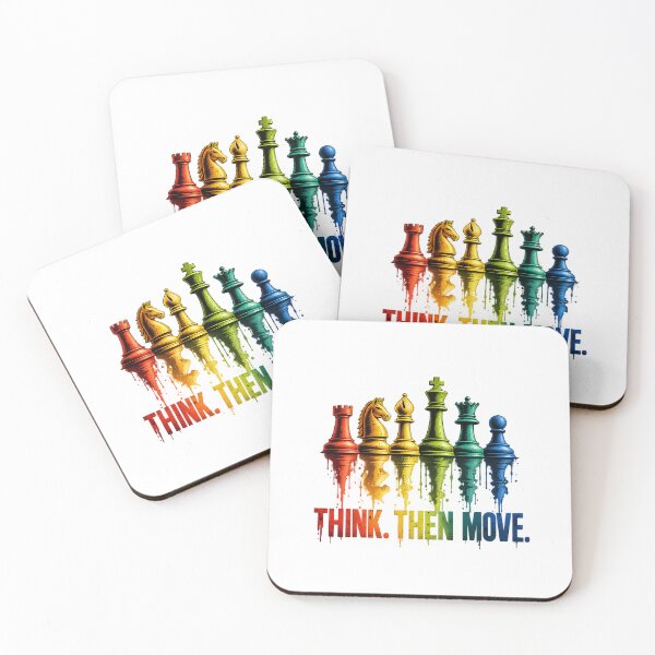 Item preview, Think. Then move. Chess designed and sold by smellypumpy.