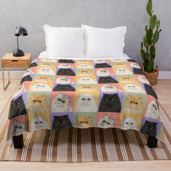 Item preview, Resting Persian (Cat) Face Club designed and sold by pixiedustpaint.