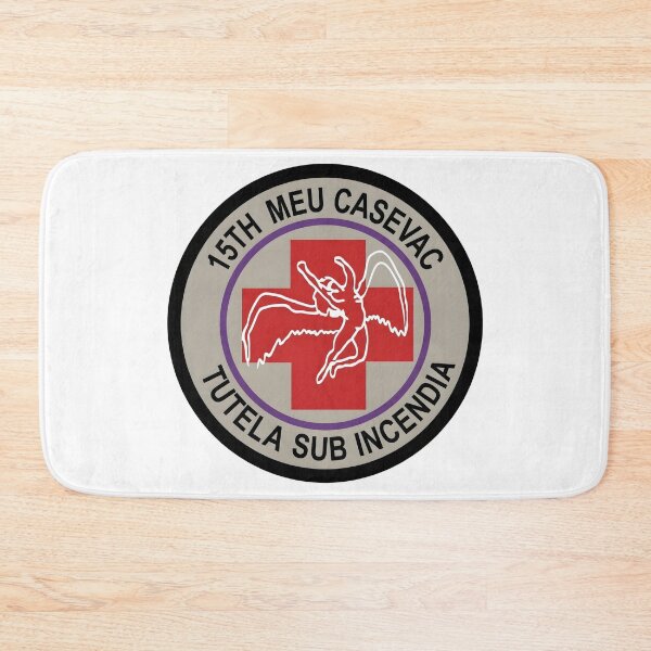 Item preview, 15th MEU CASEVAC "Tutela Sub Incendia" Patch designed and sold by CharlieDesings.