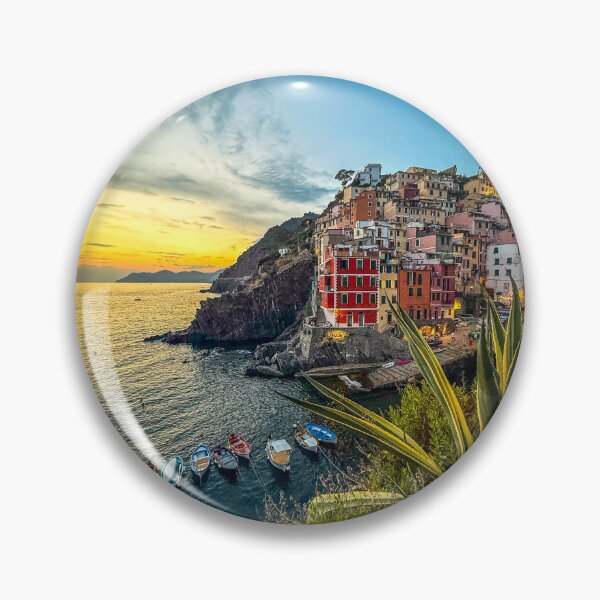 Item preview, Sunset in Riomaggiore designed and sold by LubosPphoto.