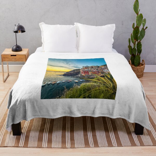 Item preview, Sunset in Riomaggiore designed and sold by LubosPphoto.