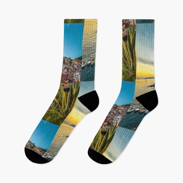 Item preview, Sunset in Riomaggiore designed and sold by LubosPphoto.
