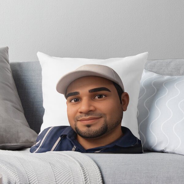Item preview, White Cap Bearded Man Portrait designed and sold by AksNoor116.