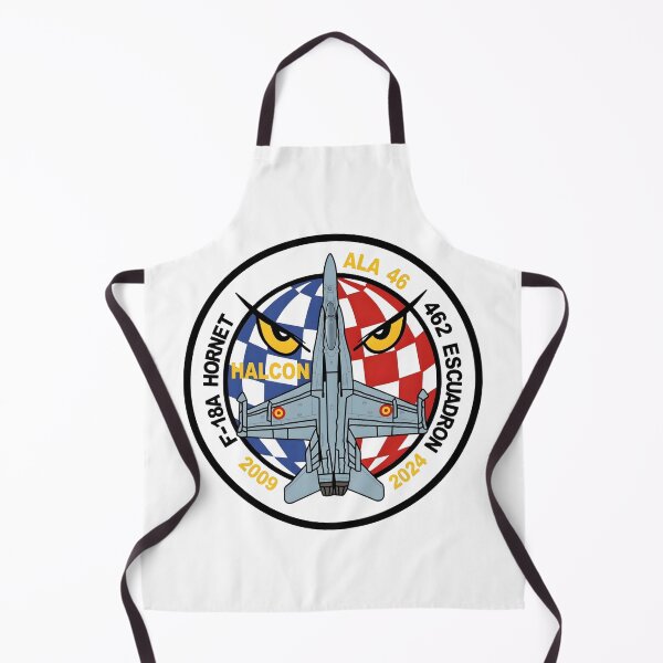Item preview, Ala 46 462 Escuadron F-18A Hornet "Halcon" Patch designed and sold by CharlieDesings.