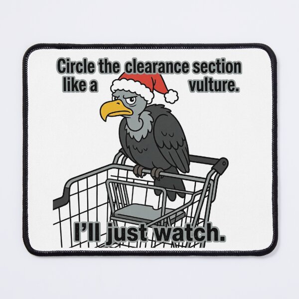 Item preview, Sarcastic Black Friday Vulture Retail Worker designed and sold by jrzvibe.