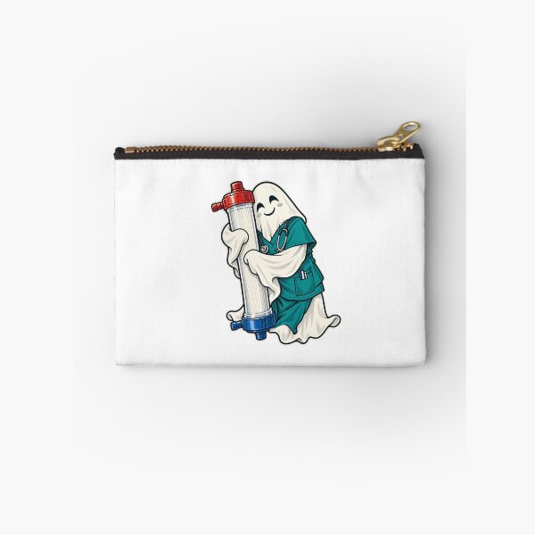 Item preview, Dialysis Nurse Halloween — Ghost Nurse and Dialysis Filter designed and sold by UrbanCanvvas.