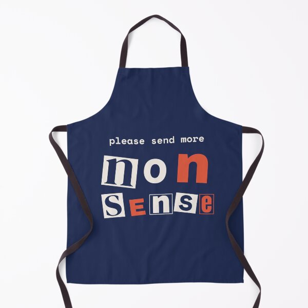 Item preview, Please Send More Nonsense Funny Typography Quote designed and sold by Tad & smidgen.