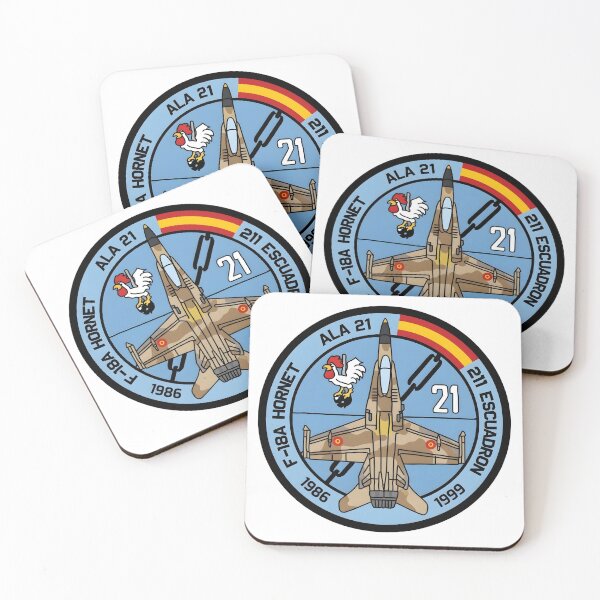 Item preview, Ala 21 211 Escuadron F-18A Hornet Patch designed and sold by CharlieDesings.