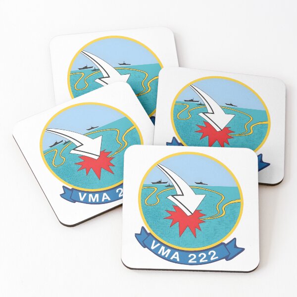 Item preview, VMA-222 Marine Attack Squadron Patch designed and sold by CharlieDesings.