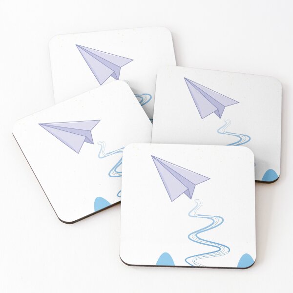 Item preview, Blue Gradient Paper Plane Drift designed and sold by LuxAir.
