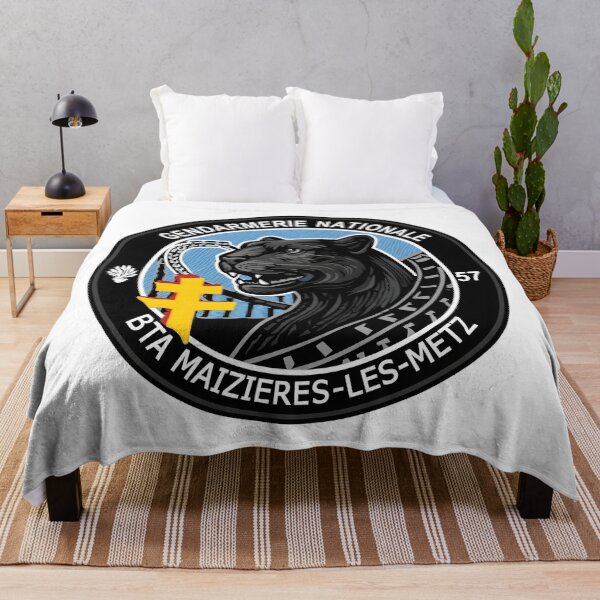 Aperçu de l'œuvre Patch Gendarmerie Nationale BTA Maizières-lès-Metz créée et vendue par CharlieDesings.