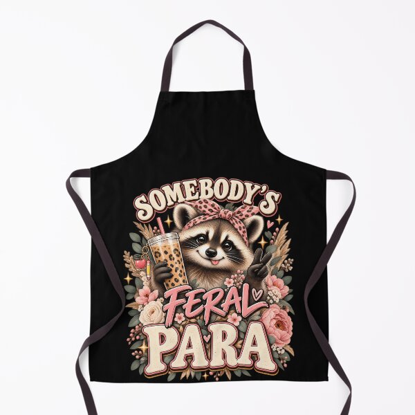 Item preview, Somebody’s Feral Para – Funny Raccoon Paraprofessional Teacher Aide Design designed and sold by PosiMCreations.