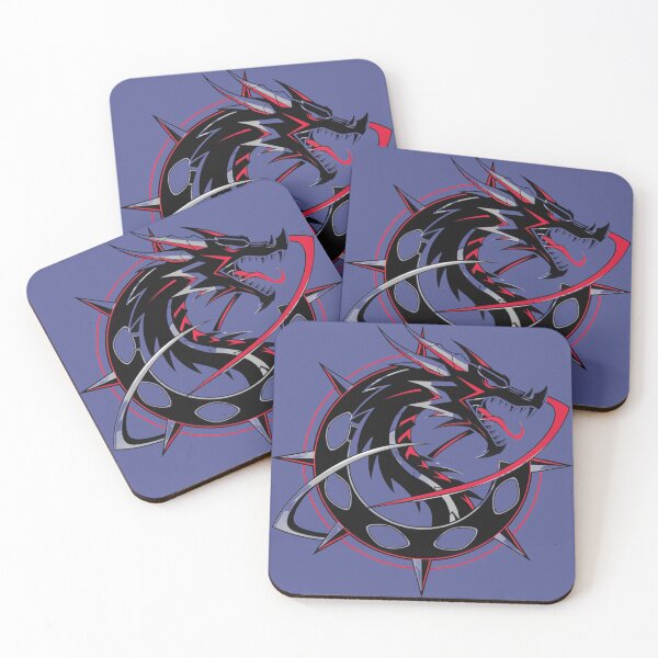 Item preview, Red Black Demon Dragon – Dark Fantasy Serpent Monster Art designed and sold by Mousy17.