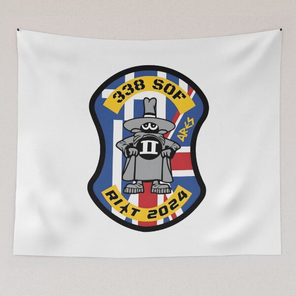 Item preview, 338 SQN "Ares" RIAT 2024 Patch designed and sold by CharlieDesings.