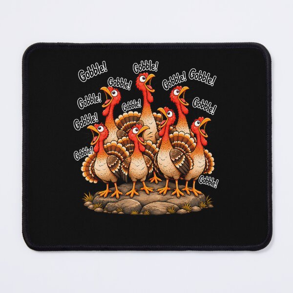 Item preview, Funny Gobble Turkey Thanksgiving Graphic designed and sold by PAROSSA.