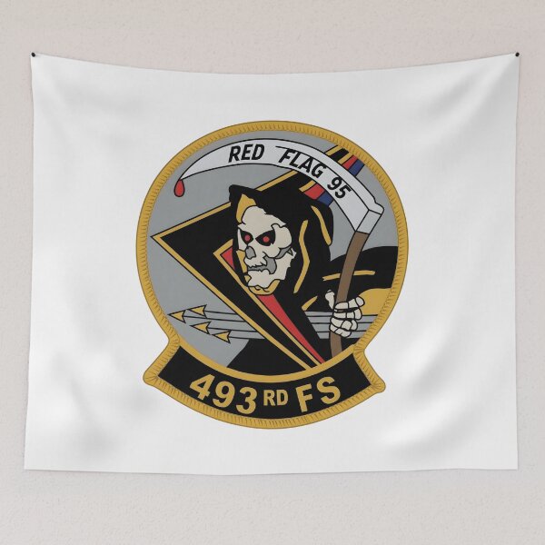 Item preview, 493rd Fighter Squadron "Red Flag 95" Patch    designed and sold by CharlieDesings.