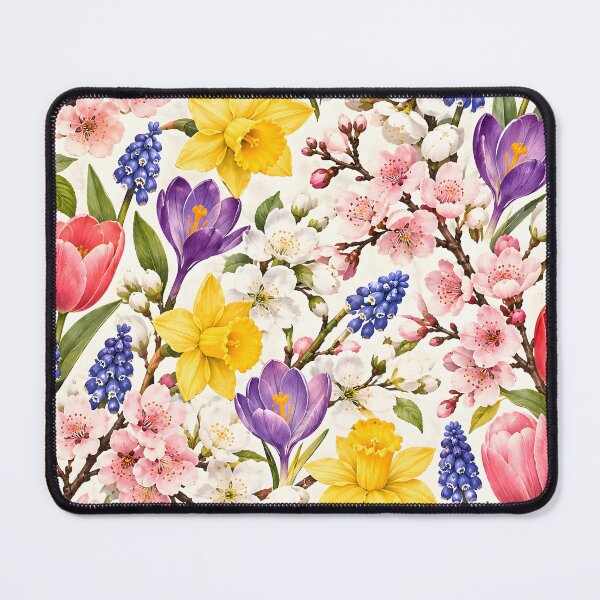 Item preview, Spring Botanical Garden Floral Pattern designed and sold by Sybille-Yates.