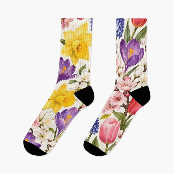 Item preview, Spring Botanical Garden Floral Pattern designed and sold by Sybille-Yates.