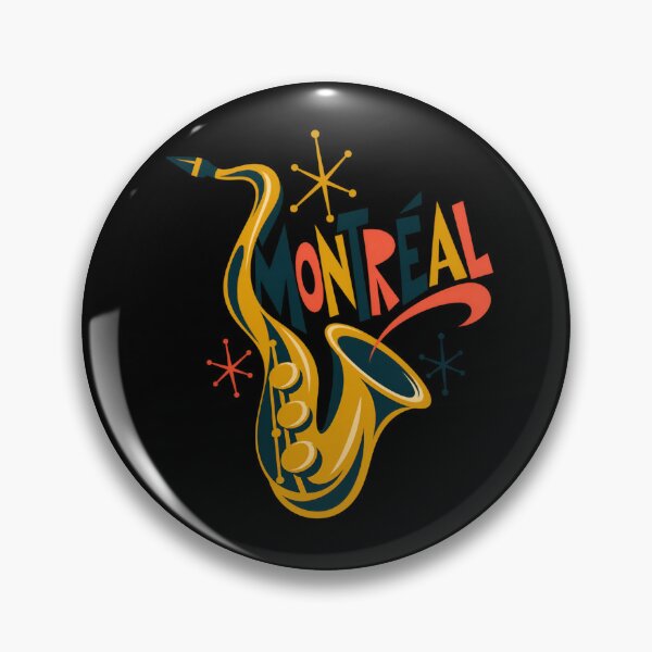 Item preview, Montreal Jazz Spark: Retro Golden Saxophone designed and sold by Fenay Designs.