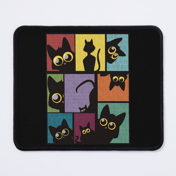 Item preview, Peekaboo Black Cat designed and sold by WatershipBound.