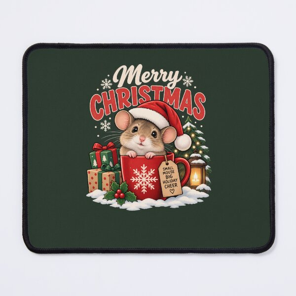 Item preview, Merry Christmas Cute Mouse Holiday  Premium T-Shirt designed and sold by MagicMealing.