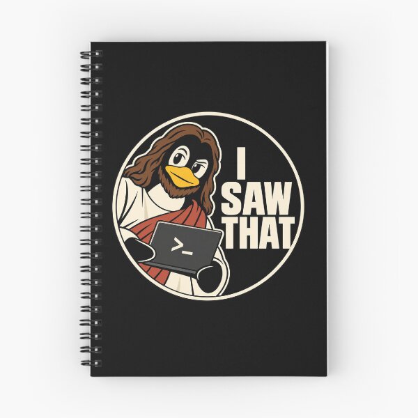 Item preview, Linux Tux penguin meme designed and sold by Olena Du.