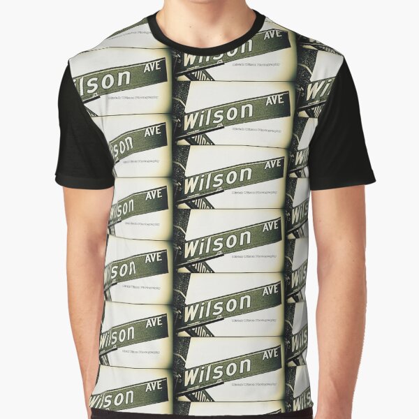 Wilson Avenue, Pasadena, California by Mistah Wilson Graphic T-Shirt