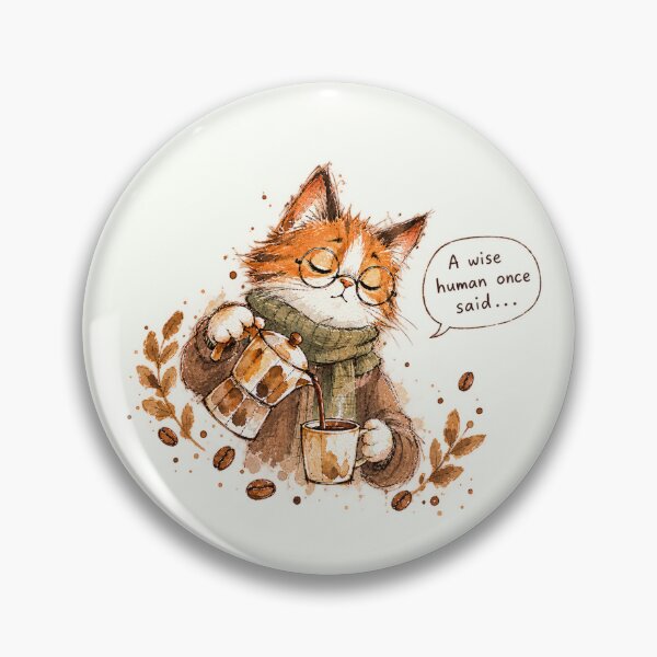 Item preview, Philosopher Cat and Coffee designed and sold by Quelon.