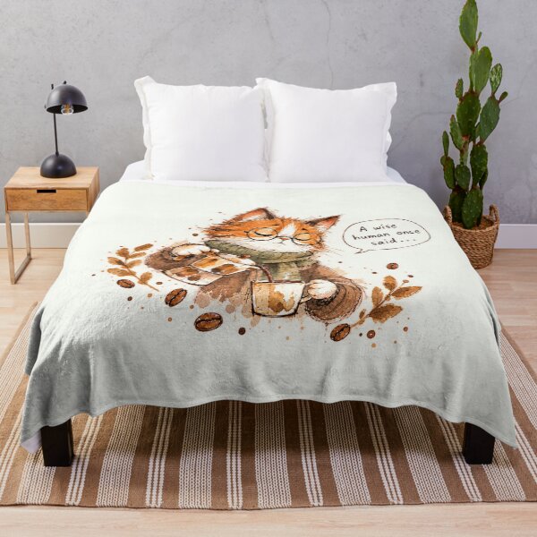 Item preview, Philosopher Cat and Coffee designed and sold by Quelon.