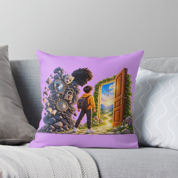 Item preview, The Door Beyond Time – Surreal Fantasy Art, Journey to a New Beginning designed and sold by NEFERSIGN.