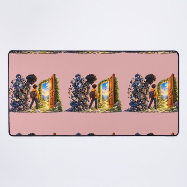 Item preview, The Door Beyond Time – Surreal Fantasy Art, Journey to a New Beginning designed and sold by NEFERSIGN.