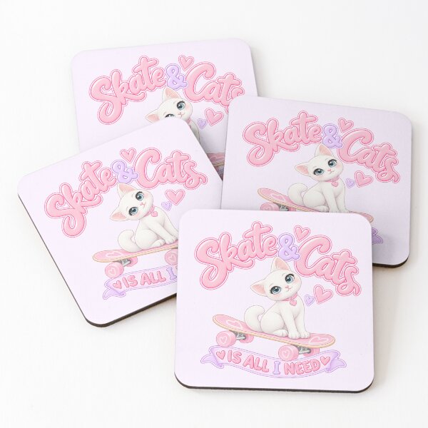Item preview, Skate and Cats is all I need designed and sold by Danielle Official.