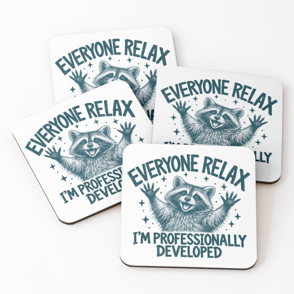 Item preview, Professionally Developed Raccoon Teacher Humor designed and sold by crestwo-supply.