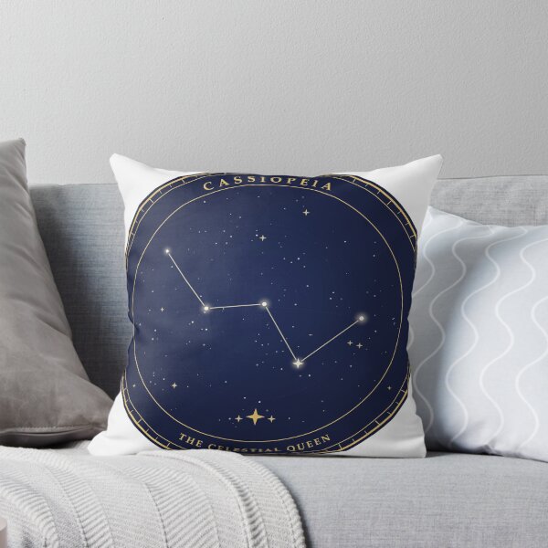 Item preview, Cassiopeia Constellation - Celestial Queen Star Chart designed and sold by Mooncap Studio.