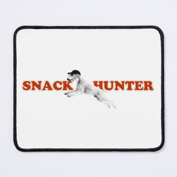 Item preview, Snack Hunter – Retro Leaping Dog in a Cap designed and sold by Gelyane.