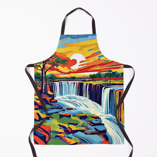 Item preview, The Falls at sunset designed and sold by George Hutton Hunter.
