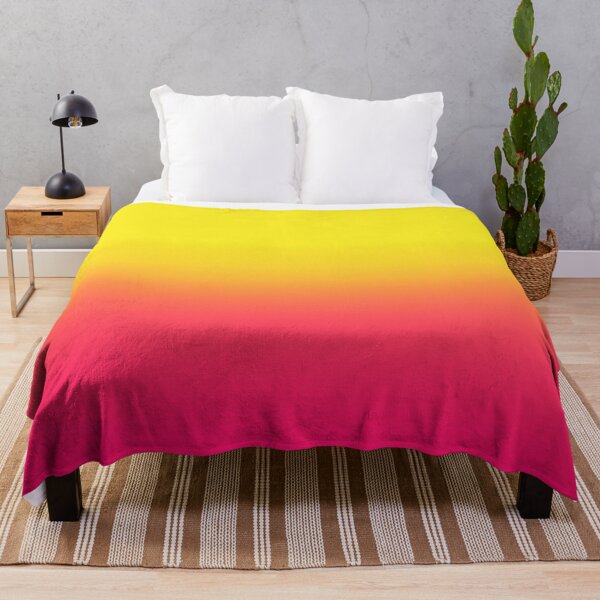 Item preview, Nostalgic Abstract Vibrant Yellow and Pink Gradient designed and sold by Retro-Siren.